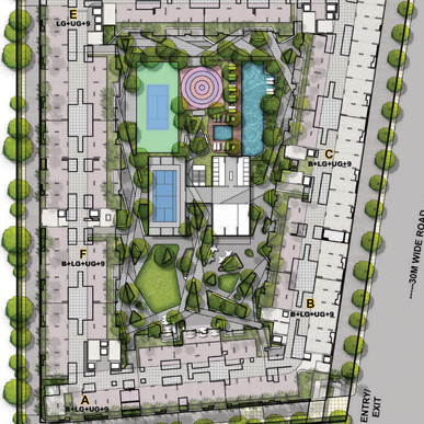Kohinoor Viva City master plan